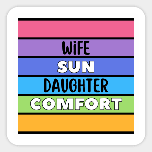 comfort Sticker